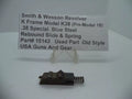 S&W K Frame Model K38 Pre-Model 15 Rebound Slide & Spring .38 Special – Part# 15143