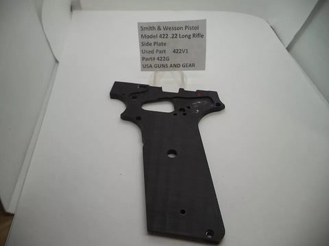 422G S&W Pistol Model 422 Side Plate .22 Long Rifle  Used Part