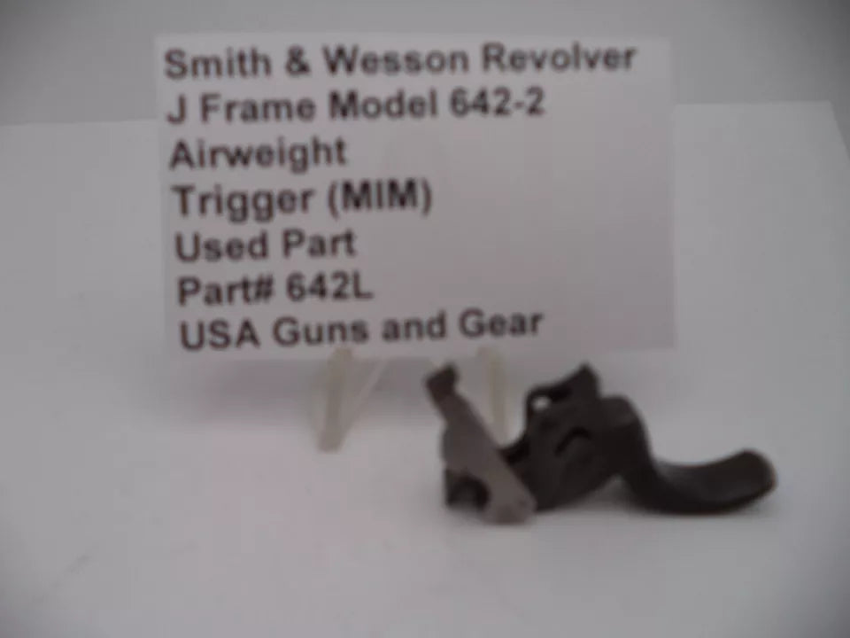 S&W J Frame Model 642-2 Airweight Trigger .300" Wide (MIM) .38 Special +P – Part# 642L