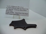 15158 S&W K Frame Model K38 (Pre-Model 15) 5 Screw Blue Steel Side Plate .38 SPL