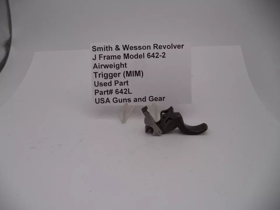 S&W J Frame Model 642-2 Airweight Trigger .300" Wide (MIM) .38 Special +P – Part# 642L