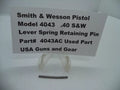 Smith & Wesson Model 4043 Lever Spring Retaining Pin .40 S&W 4043AC