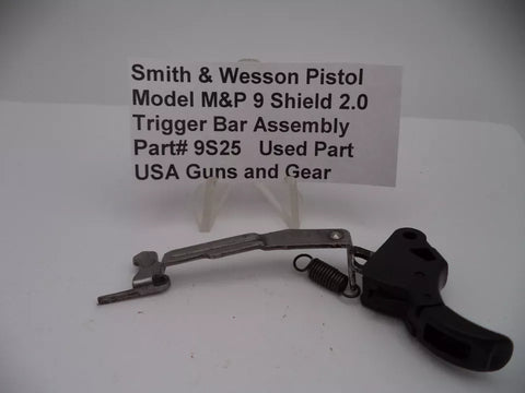 9S25 Smith & Wesson Pistol M&P 9 Shield 2.0 Trigger Bar Assembly Used