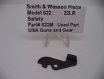 622M S&W Pistol Model 622 Safety .22 Long Rifle Used