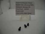 422S S&W Pistol Model 422 Side Plate Screws (3) .22 Long Rifle  Used