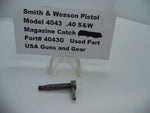 4043G Smith & Wesson Pistol Model 4043 Magazine Catch .40 S&W