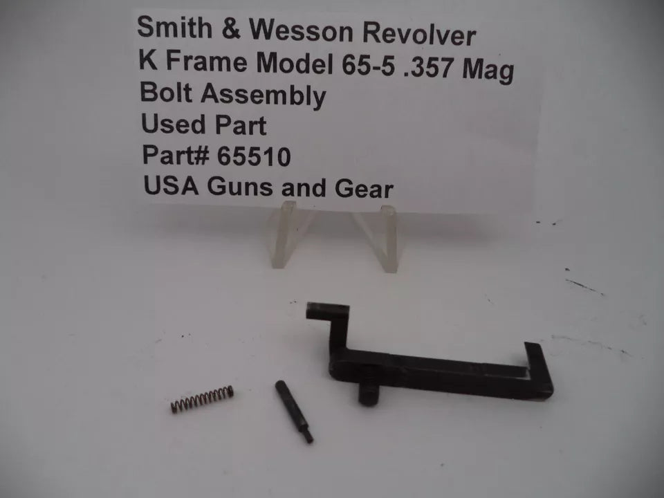 65510 Smith & Wesson K Frame Model 65-5 Bolt Assembly .357 Magnum