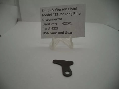 422J S&W Pistol Model 422 Disconnector .22 Long Rifle Used Part