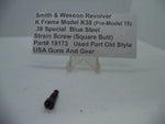 19173 S&W K Frame Model K38 (Pre-Model 15) Strain Screw (Square Butt) .38 SPL