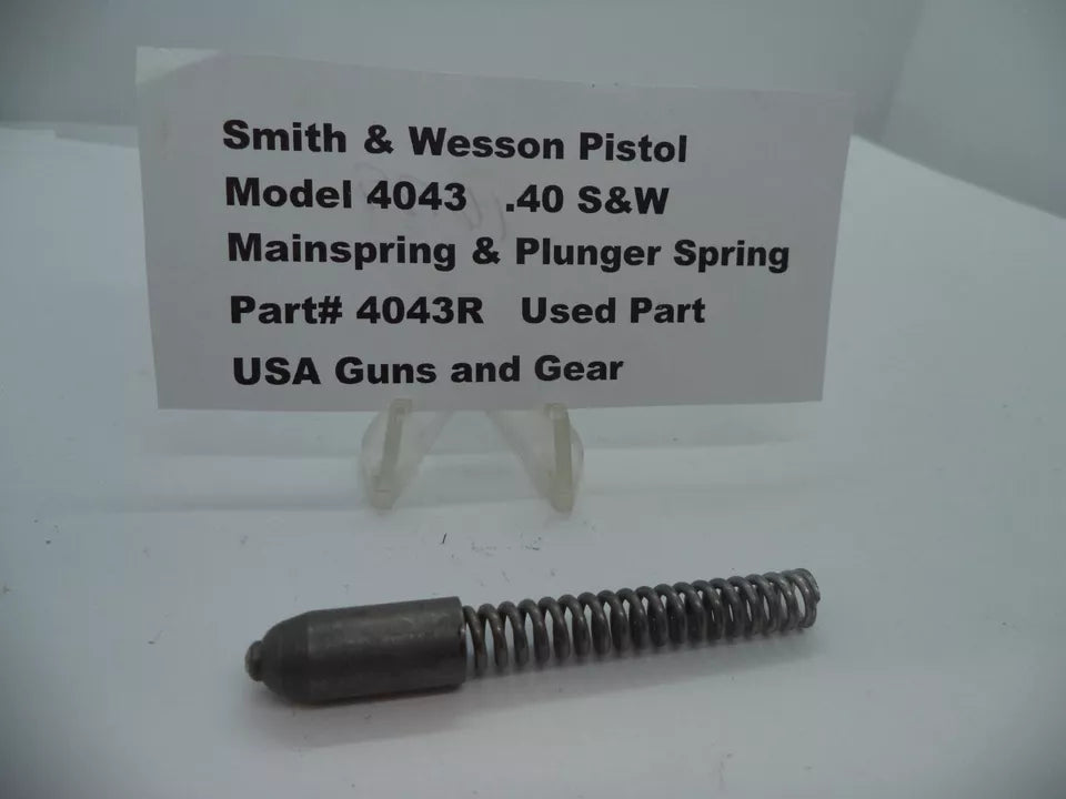 4043R Smith & Wesson Model 4043 Mainspring & Plunger Spring .40 S&W