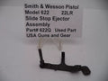 Smith & Wesson Model 622 Pistol Slide Stop Ejector Assembly .22 LR Stainless Steel Used OEM Part 622Q