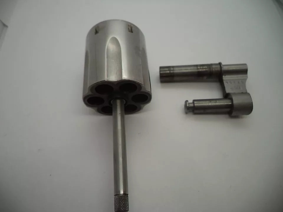 Smith & Wesson K Frame Model 65 Cylinder & Yoke Assembly - Non-Recessed Stainless Steel .357 Magnum - Used OEM Part 6578