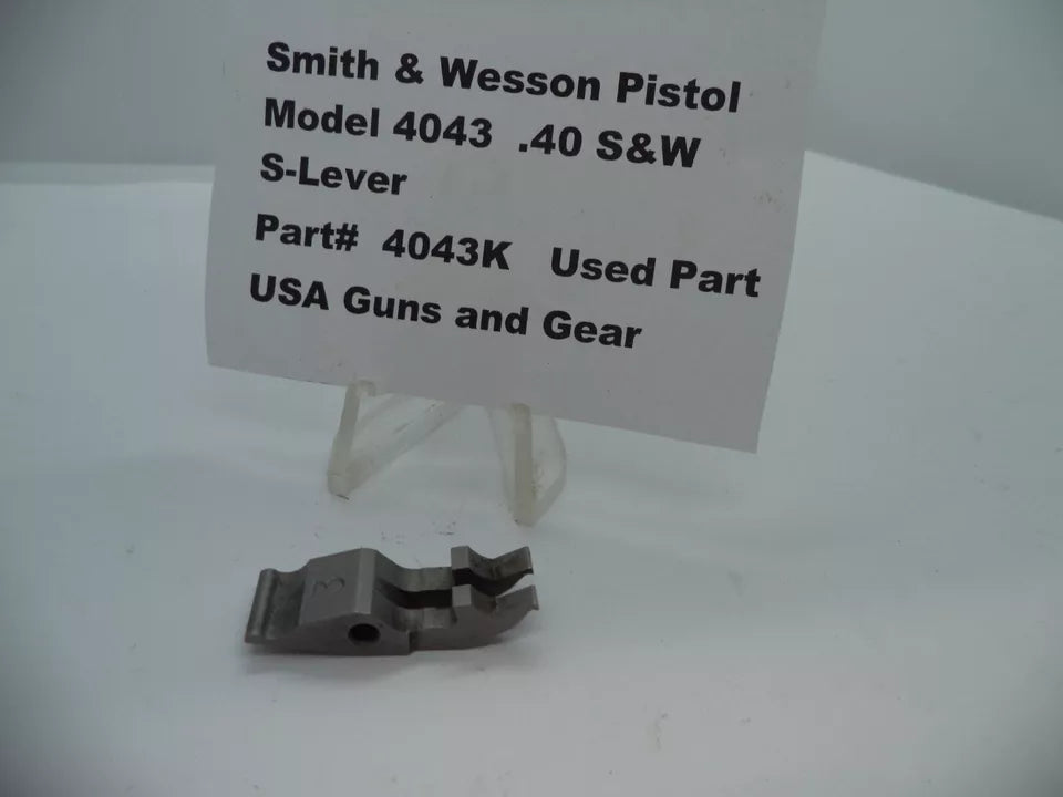 Smith & Wesson Pistol Model 4043 S-Lever .40 S&W - Part 4043k