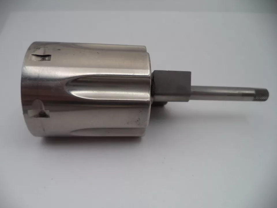Smith & Wesson K Frame Model 65-5 Cylinder & Yoke Assembly - Non-Recessed Stainless Steel .357 Magnum - Used OEM Part 6554
