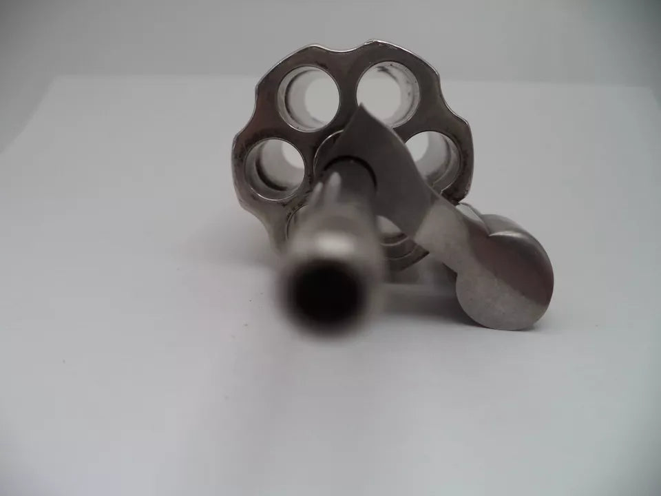 Smith & Wesson K Frame Model 65-5 Cylinder & Yoke Assembly - Non-Recessed Stainless Steel .357 Magnum - Used OEM Part 6554