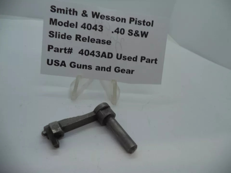 4043AD Smith & Wesson Pistol Model 4043  Slide Release .40 S&W