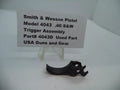 Smith & Wesson Model 4043 Pistol Trigger Assembly .40 S&W DAO Stainless Steel Used OEM Part 4043D