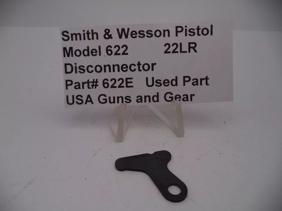 Smith & Wesson Model 622 Pistol Disconnector .22 Long Rifle Used - Part# 622E