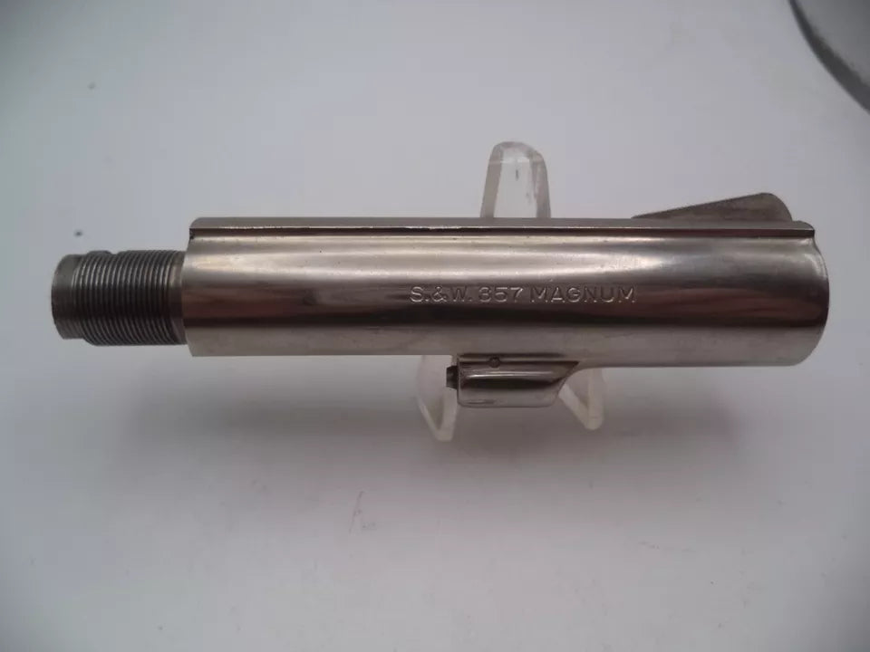 13V11 S&W K Frame Model 13 .357 Mag. 4" Pinned Barrel Nickel Plated