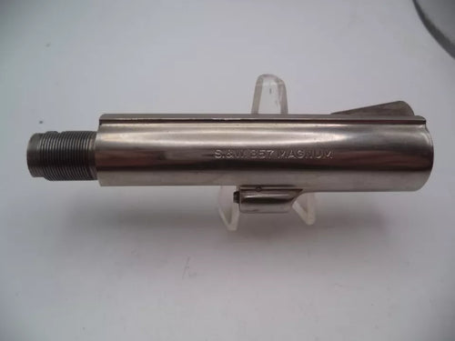 13V11 S&W K Frame Model 13 .357 Mag. 4" Pinned Barrel Nickel Plated