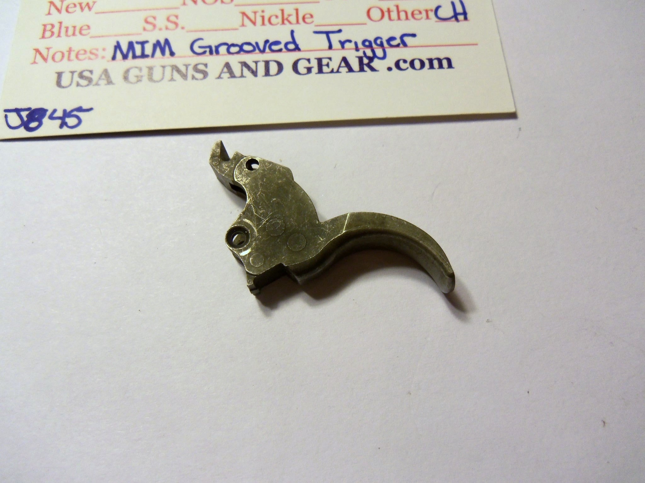 J845 Smith & Wesson J Frame Model 642-2 Used MIM Grooved Trigger
