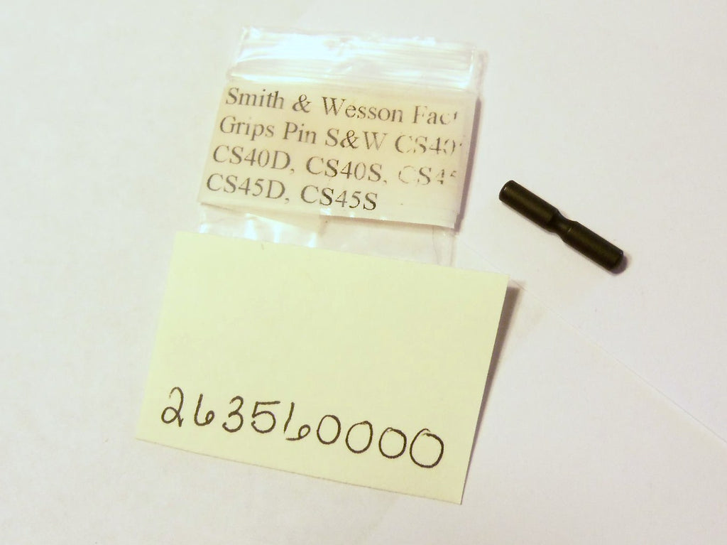 Smith & Wesson Factory Grips Pin CS Series .40/.45 Factory New - 263560000