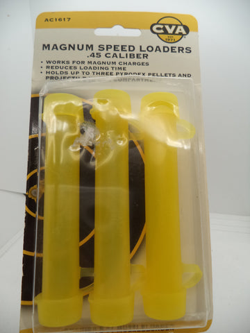 11617 CVA Magnum Pellet Speed Loader Pack of 3 .45 Caliber