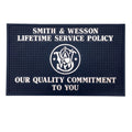 180360000 Smith & Wesson Lifetime Service Policy Counter Mat