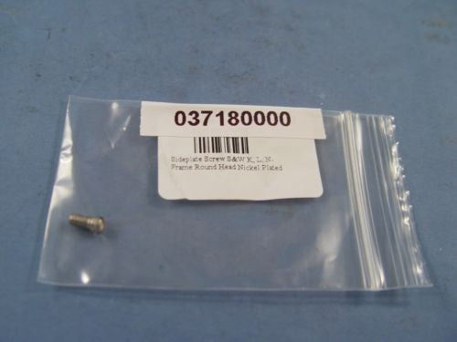 037180000 Smith and Wesson New K, L, N Frame Round Head Nickel Sideplate Screw -                                USA Guns And Gear-Your Favorite Gun Parts Store