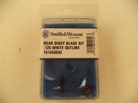 191460000 Smith & Wesson K, L & N Frame Revolver Rear Sight Blade Kit .126" -                                USA Guns And Gear-Your Favorite Gun Parts Store