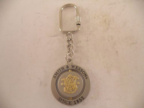 360000431 Smith & Wesson New S&W Logo Spinner key ring