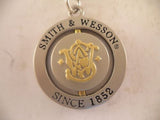 360000431 Smith & Wesson New S&W Logo Spinner key ring