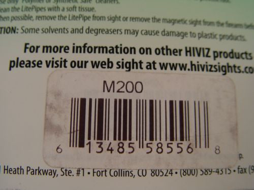 M200 HiViz M Series Magnetic Front Sight -                                USA Guns And Gear-Your Favorite Gun Parts Store