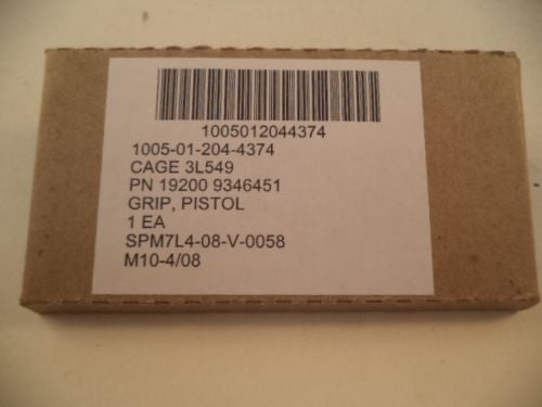 USGI Beretta 92 Pistol grip, one side, NEW, black-1005012044374 -                                USA Guns And Gear-Your Favorite Gun Parts Store