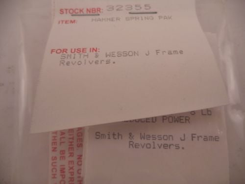 32355 Wolff for Smith & Wesson New J Frame Hammer Spring Kit -                                USA Guns And Gear-Your Favorite Gun Parts Store