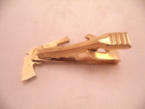 Smith & Wesson Revolver Gun Vintage Men's Tie Clip NOS Gold Tone accessories -                                USA Guns And Gear-Your Favorite Gun Parts Store