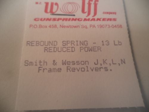 USA Guns And Gear - USA Guns And Gear Pistol - Gun Parts Wolff - Smith & Wesson