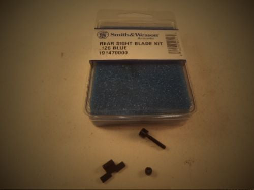 191470000 Smith & Wesson Revolver K, L, N & X Frame Rear Sight Kit .126" Black -                                USA Guns And Gear-Your Favorite Gun Parts Store