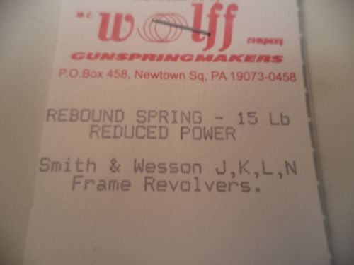 USA Guns And Gear - USA Guns And Gear Pistol - Gun Parts Wolff - Smith & Wesson