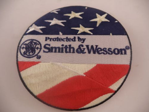 360000710 Smith & Wesson Military & Police 'Protected by Smith & Wesson' Round Patch