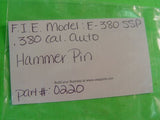 FIE Model SSPE-380  .380 cal. autoIc PISTOLMATIC hammer pin O220 -                                USA Guns And Gear-Your Favorite Gun Parts Store