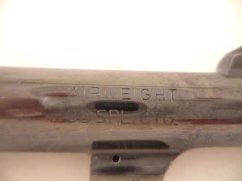 K19 Smith & Wesson Used K Frame Model 12 4" Airweight Blue Pinned Barrel