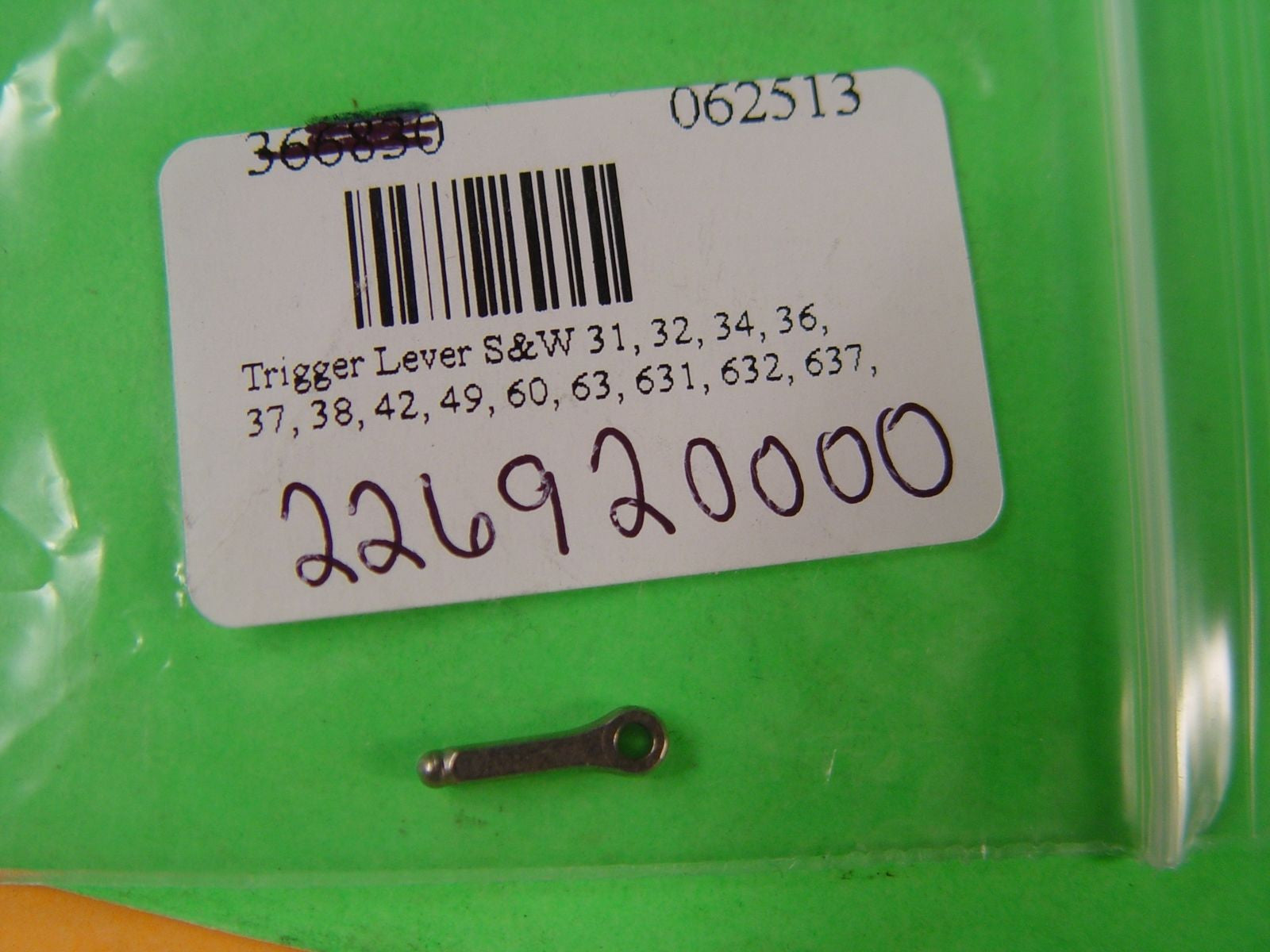 226920000 Smith & Wesson J Frame Trigger Lever New Part -                                USA Guns And Gear-Your Favorite Gun Parts Store