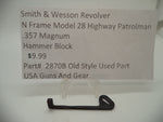 2870B Smith & Wesson N Frame Model 28 Hammer Block .357 Magnum
