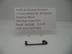 Smith & Wesson J Frame Model 36 Hammer Block .38 Special Used Part 36120C