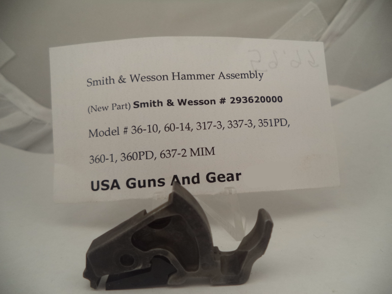 Smith & Wesson J Frame Multi Model Revolver MIM Hammer Assembly New - 293620000