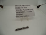 91007A Smith & Wesson Model 910 9mm Draw Bar Plunger & Spring Used Part