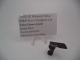 MP907B Smith & Wesson Pistol M&P 9mmc Takedown Lever 2.0  Used Part