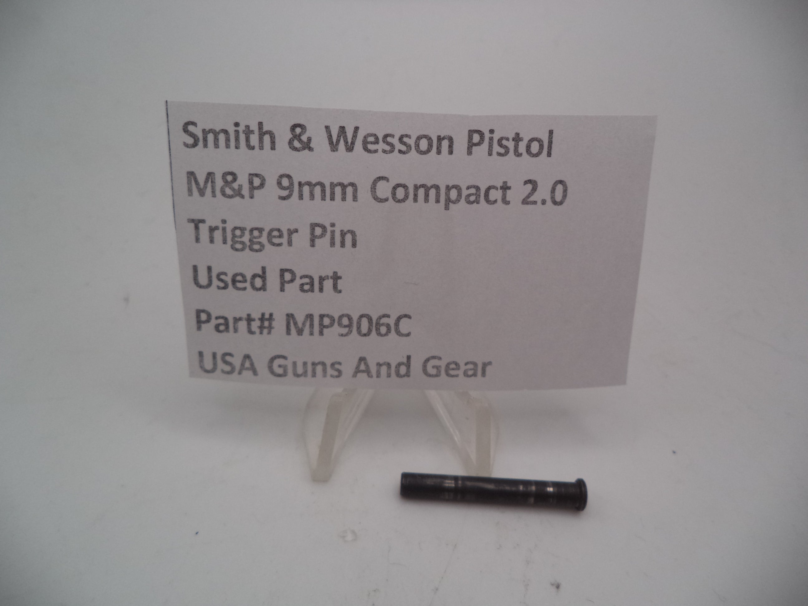 Smith & Wesson M&P 9mm Compact Magazine Catch - 2.0 Factory OEM Used Part