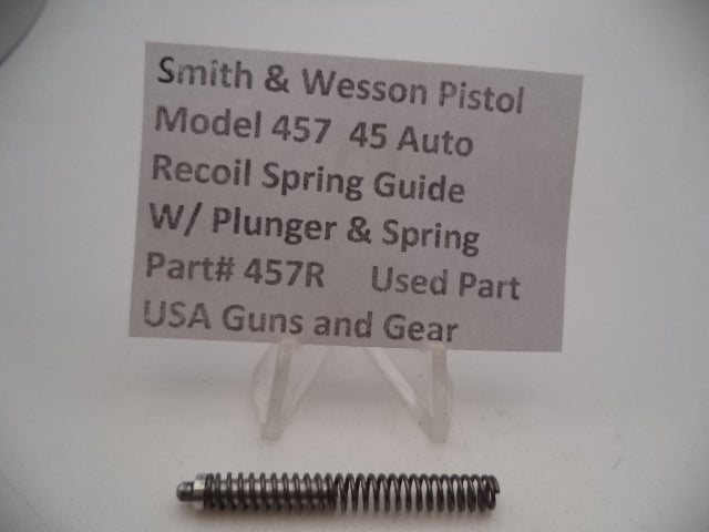 457R Smith & Wesson Pistol Model 457 Recoil Spring Guide 45 Auto Used Part